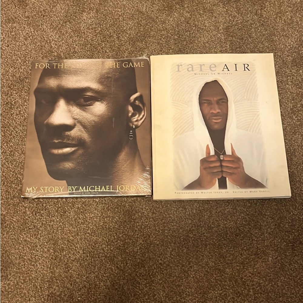 Michael Jordan For The Love of The Game hardback book/Rare Air